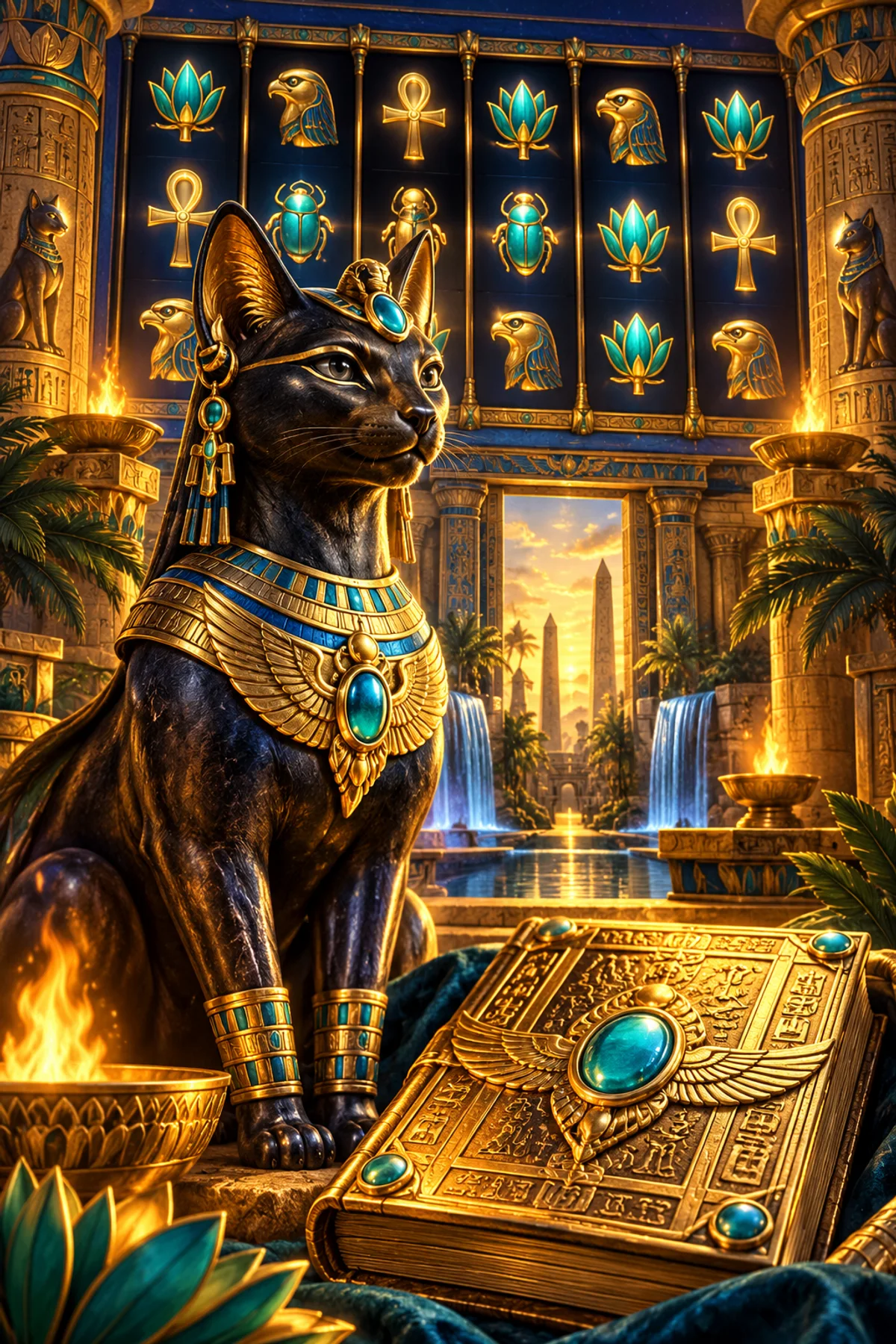 BoyleSports Book of Cats casino slot theme artwork
