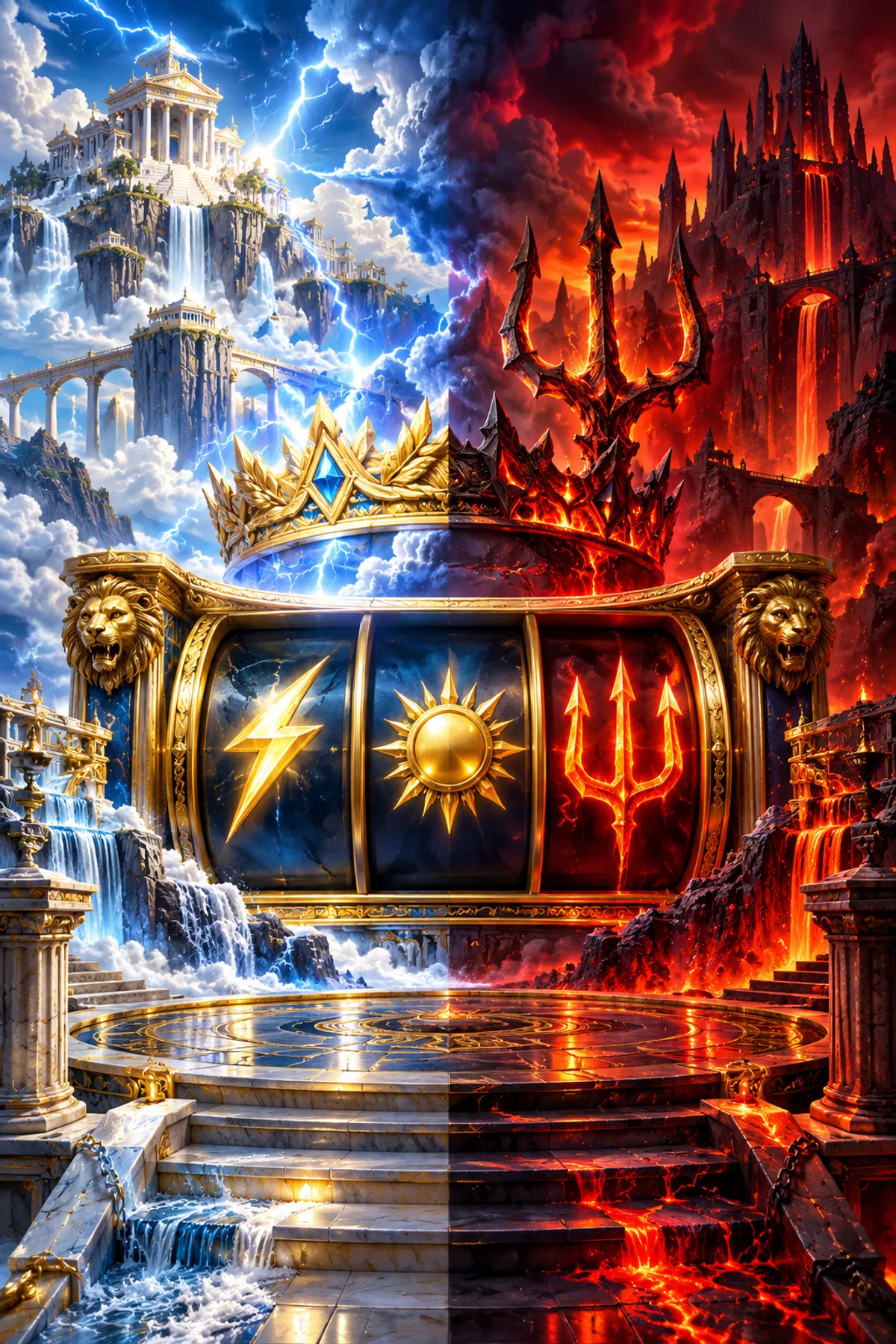 BoyleSports Zeus vs Hades – Gods of War casino slot theme artwork